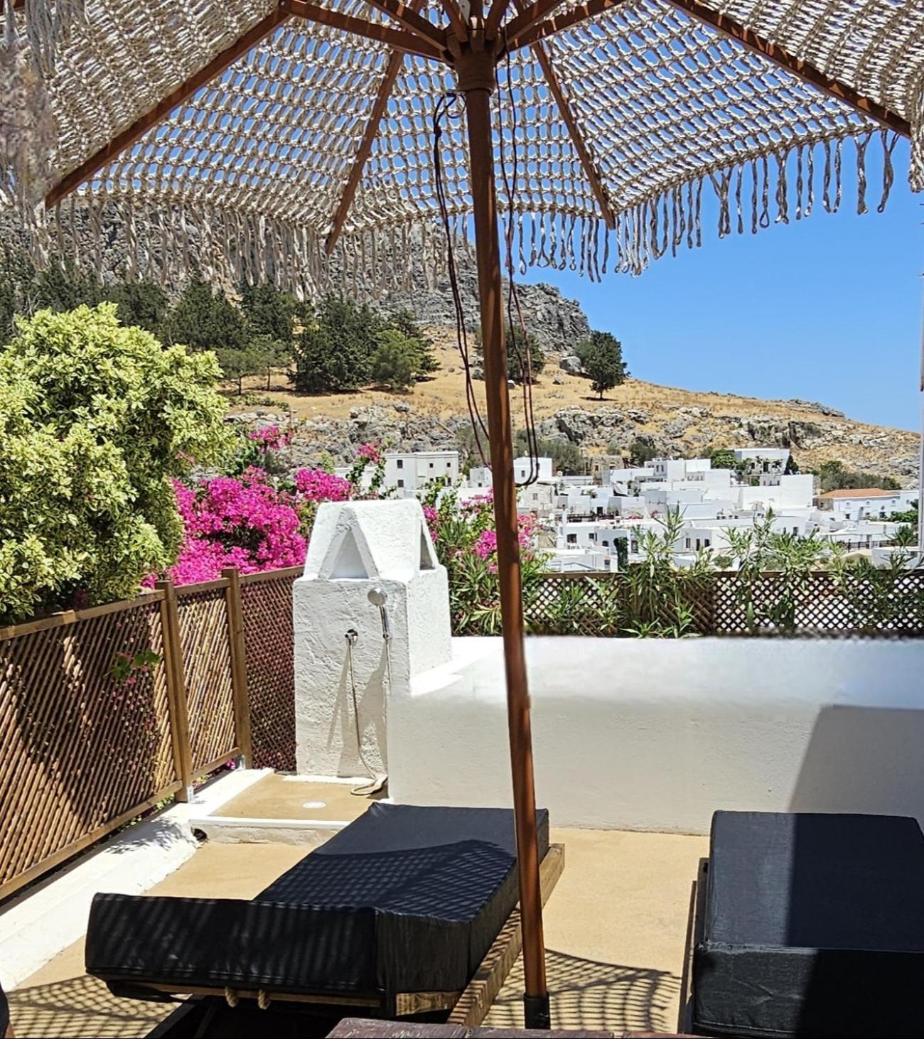 Villa Aphrodite Lindos Suites Kültér fotó
